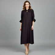 Five Sleeve Floral Bud Dress