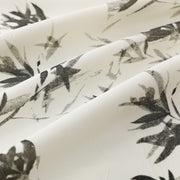 Ink Print V-Neck Suspender Dress