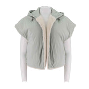 Short And Warm Woolen Vest