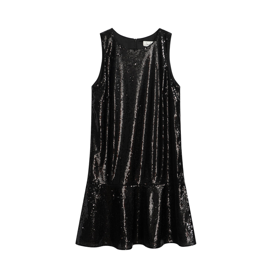 Sequined Sleeveless Dress
