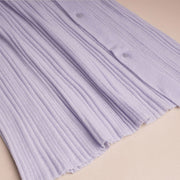 Lightweight Ribbed Knee Length Skirt