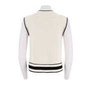 Round-Neck Sleeveless Knit Vest