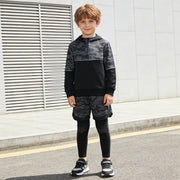 Boys 2 In 1 Active Shorts With Leggings