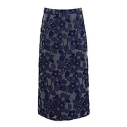 Jacquard Slit Skirt