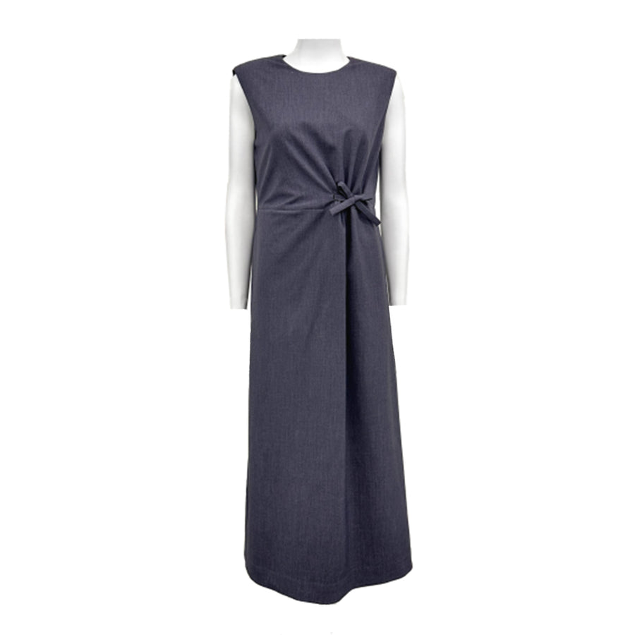 Womens Sleeveless Side Tie Dress