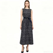 Off-Shoulder Three-Dimensional Cut Dress