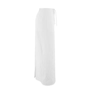 Straight-Cut Midi Skirt