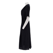 Pleated Waistband Dress