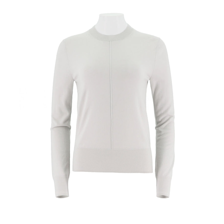 Crew Neck Basic Knit Pullover