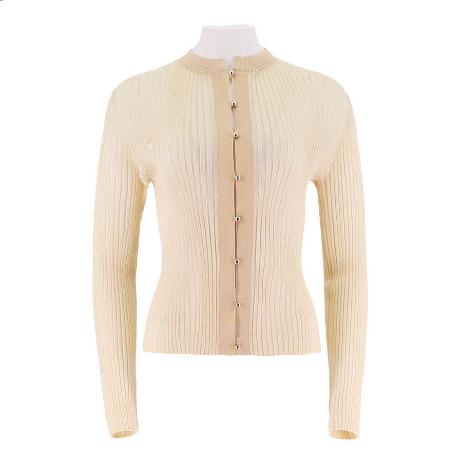 Sheer Long Sleeve Cardigan