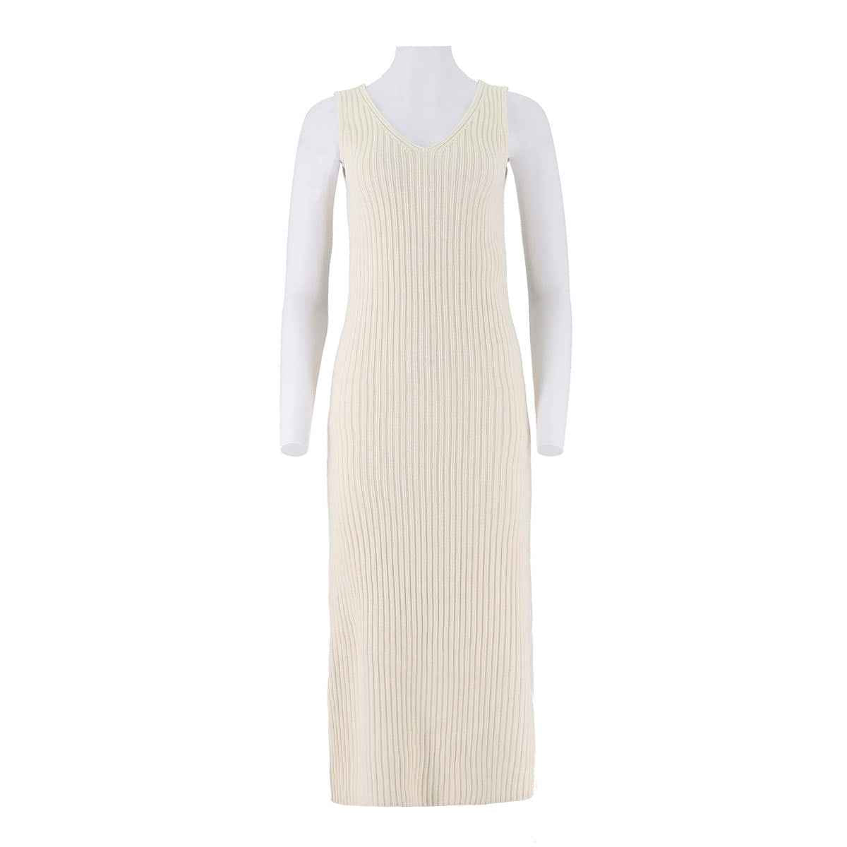 V-Neck Vest, Jumpsuit, Long Skirt