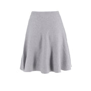 Womens Recycled Poly A-Line Knit Skirt
