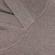 Mens Hooded Colorblock Cashmere Sweater