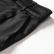 Advanced Acetic Acid Double-Sided Forged Straight Leg Pants