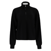 Air Layer Standing Collar Hoodie