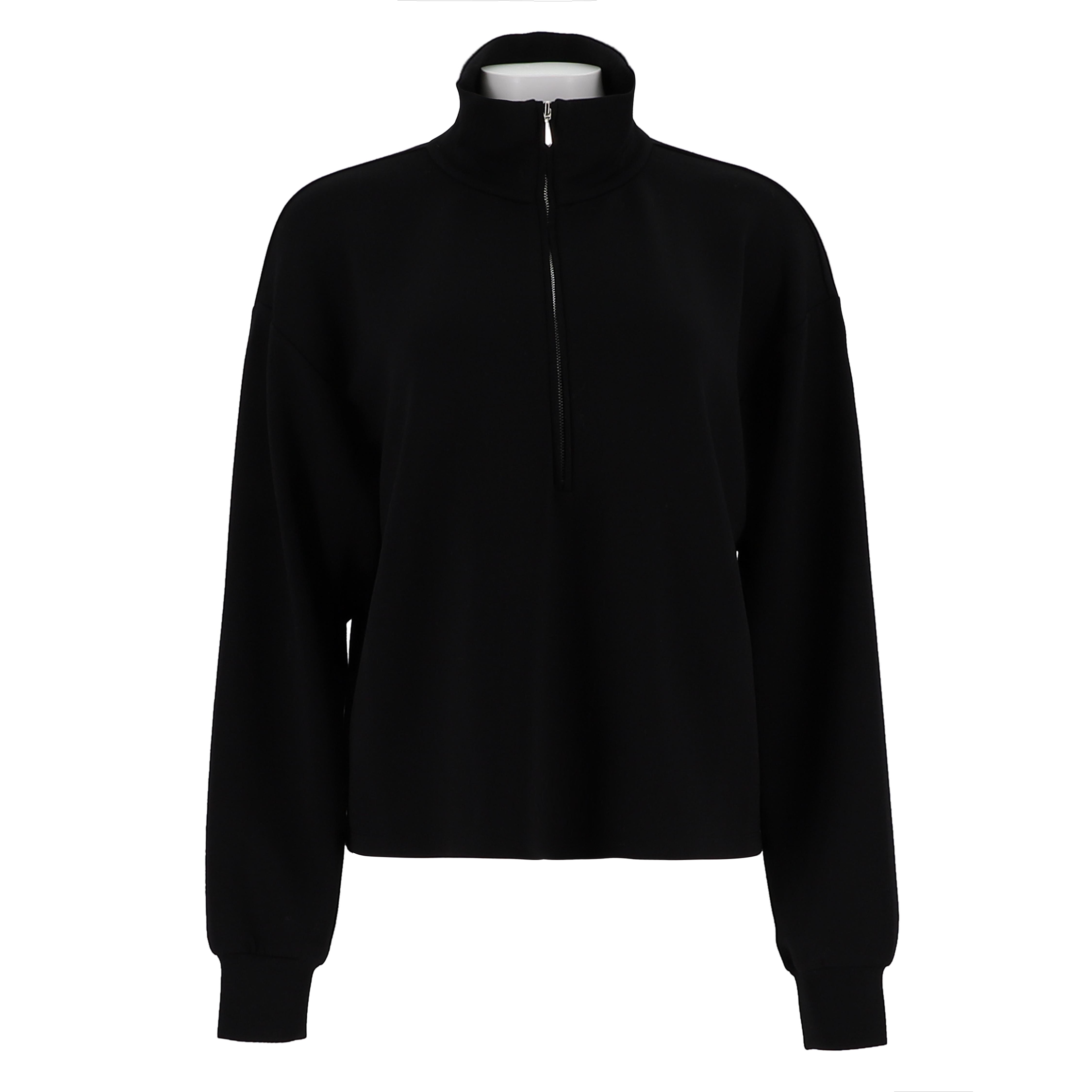 Air Layer Standing Collar Hoodie