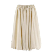 Striped A-Line Skirt