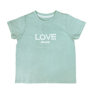 Girls Puff Print Short-Sleeve  Tee