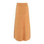Slimming A-Line Knitted Half Cut Skirt