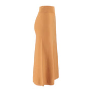 Slimming A-Line Knitted Half Cut Skirt