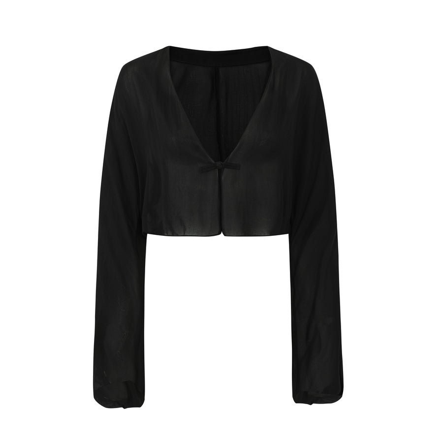 Short V-Neck Top